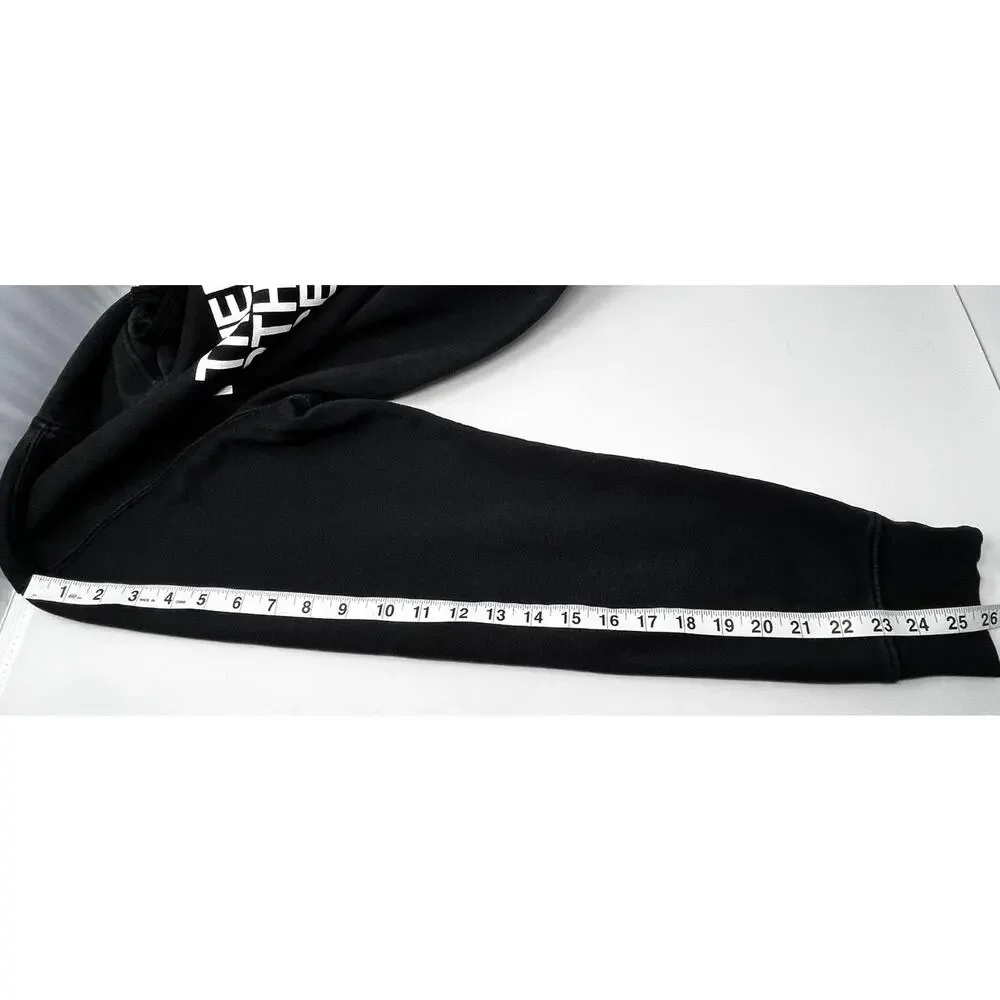 North Face Men's Black Hoodie size Medium Pre-Owned